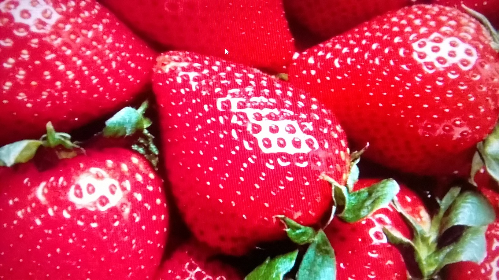 Espuma de fresas